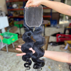 Extensions de cheveux humains vierges vietnamiens bruts, ondulés, super double drawn, en lots, avec closure en dentelle, frontal et perruques lace front, à prix abordable - Product Image 3