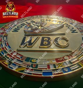 WBC World <b>Boxing</b> Championship Title Belt Adult Size in Zinc 8mm - Product Image 4