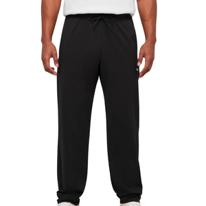Pantalon de jogging hybride pour homme, coupe classique, noir, extensible, doux, pour la gym, l'entraînement, le sport, décontracté - Product Image 1