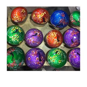 [BEST SELLING] | <b>Coconut</b> <b>Bowl</b> Pearl Inlay Decorative Storage Dish for Office Desk Organizer Candy <b>Bowl</b> Supply Vietnam - Product Image 1