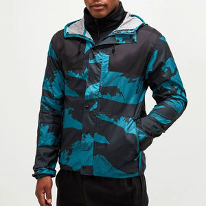 <b>Men</b> Classic Windbreaker <b>Jacket</b> Lightweight Outdoor Casual Soft Comfortable Zip Closure Regular Fit Modern Outerwear - Product Image 1
