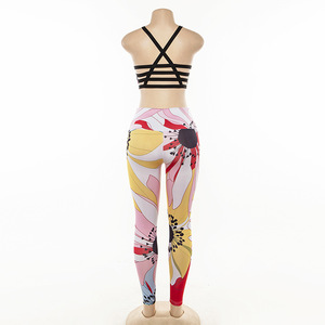 Conjuntos de Yoga Personalizados, Ropa Deportiva para Mujer, Traje de Fitness, Ropa Deportiva para Mujer, Ropa de Gimnasio Estampada, Ropa para Correr - Product Image 3