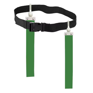 Flag Football Belts Noxen Newest Design Multi Color Adjustable 120cm Pvc Flag Football Belt with <b>Clip</b> Promotion - Product Image 2