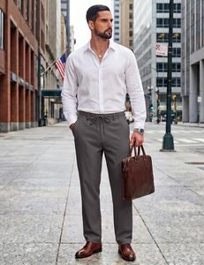 Wholesale <b>Mens</b> Cotton Lounge <b>Trousers</b> Comfortable Knit Pajama Pants <b>Elastic</b> Waist Soft Breathable Eco-Friendly Quick Dry - Product Image 4