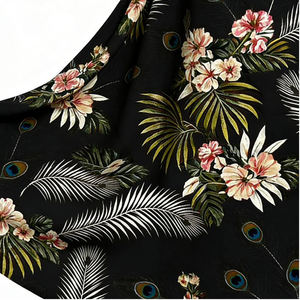 Jupe longue hawaïenne brodée florale pour femme, jupe de plage tropicale, jupe légère et fluide pour les vacances d'automne, pour femme - Product Image 3