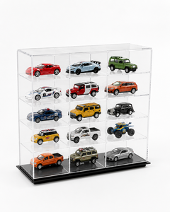 Exhibidor de Acrílico Moderno para Autos, Organizador Transparente para Modelos Coleccionables, Perfecto para Coleccionistas - Product Image 1