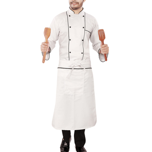 Uniformes de Chef al por Mayor Más Vendidos para Restaurantes, Bares y Cocinas, con Cuello Alto y Mangas Largas para Adultos - Product Image 4