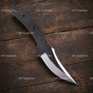 Cuchillo de Caza de Acero al Carbono Forjado a Mano de Grado Industrial UA Supplies, Mango de Acero al Carbono, Hoja de 8 Pulgadas con Punta Caída de 0.5mm - Product Image 4