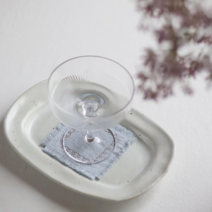 European Design Cotton and Linen Handmade Heat Resistant Reusable <b>Coaster</b> with Embroidery <b>Beading</b> Circle Shape Kitchen Accessory - Product Image 3