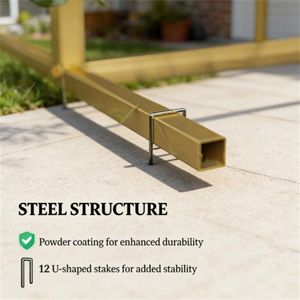 Arche de mariage décorative en or avec support métallique (3 pièces) - Product Image 3