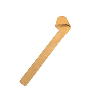 Sangles de musculation en cuir véritable durables, couleur personnalisée, taille unique, sangles antidérapantes en cuir pour la musculation - Product Image 2