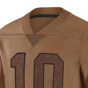 Jersey de Fútbol Americano Personalizado 2026 para Hombre y Mujer, Sublimado, Malla 100% Poliéster, Estilo Vintage, Corte Holgado - Product Image 5