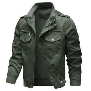 Chaqueta Casual de Mezclilla para Hombre, Cuello Alto, Impermeable, Resistente al Viento, con Múltiples Bolsillos, Parka de Alta Calidad para Invierno - Product Image 3