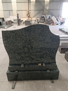 <span class=keywords><strong>Irlande</strong></span> Styles bleu perle granit personnalisé sculpté fleur croix pierre tombale prix pour mémorial - Product Image 4