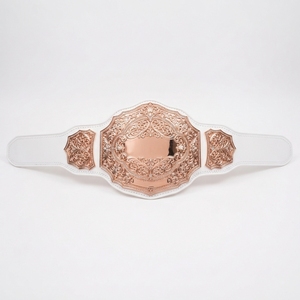 Premium Custom Championship <b>Belt</b> <b>Wrestling</b> Boxing Sports Award <b>Belt</b> Personalized Metal Plate Leather Strap Engraved Design - Product Image 3