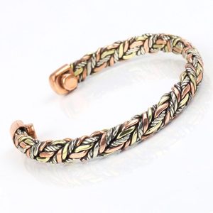 Rustic Polished Traditional <b>Copper</b> Bangle Bracelet Handmade Jewelry Wholesale Exporter Supplier - Product Image 4