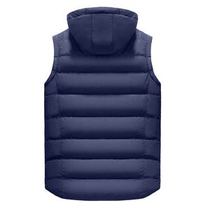 Street wear imprimé rembourré gilet manteau hiver chaud rembourré gilet veste pour hommes avec le dernier design 2023. - Product Image 4