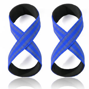 Nouvel Arrivage – Sangles de Poignet Robustes en Forme de 8 avec Logo Personnalisé, Rembourrées, pour Musculation et Entraînement en Salle de Sport - Product Image 5