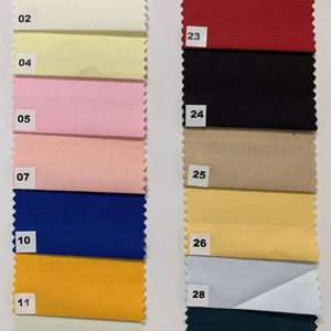 Tissu de chemise en mélange de coton et de polyester |   Largeur de 58 pouces |   Matériau polyvalent pour vêtements homme et femme Prix abordable - Product Image 1