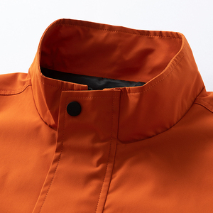 Veste polaire légère pour homme en polyester/coton avec fermeture éclair, coupe-vent décontractée et respirante pour l'hiver SELF - Product Image 5