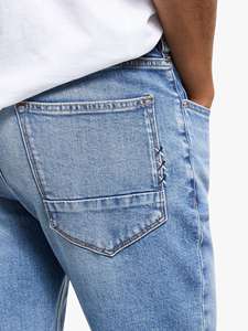 Jean slim homme 100 % coton à carreaux, coupe droite, grande taille, respirant, teint uni, imperméable, poids léger, haute qualité - Product Image 6