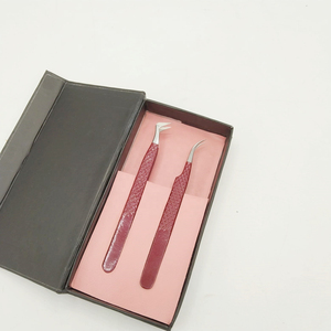 Pince à épiler pour cils, droite, en acier inoxydable, pour extensions de cils, outil professionnel d'extension de cils 964 - Product Image 2