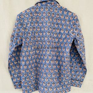 Nouvel arrivage : Ensemble de nuit en coton pour femme, magnifique pyjama indien imprimé à la main, 100 % coton - Product Image 3