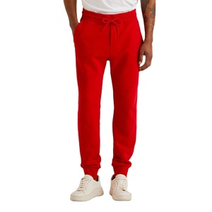 Breathable Lightweight Casual Men's Canvas Jogging Sweatpants Elastic Waist Straight Leg Custom Oversize - Product Image 1