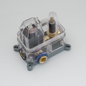 Système de pommeau de douche pluie noir mat à 2 jets avec robinet de douche Kit de douche à main avec valve - Product Image 6