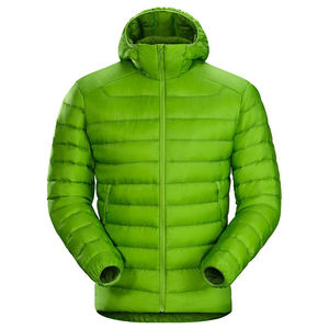 Quilted <b>Jacket</b> Insulated Winter Coat Custom Hooded Outdoor Outerwear Waterproof Breathable <b>Long</b> Sleeve Casual <b>Men</b> Puffer <b>Jacket</b> - Product Image 2