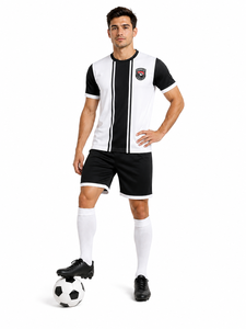 Uniforme de Fútbol Dumela International para Hombre, Verano, Manga Corta, Color Sólido, Secado Rápido, Transpirable, Antibacterial, Cuello Redondo, Poliéster - Product Image 2