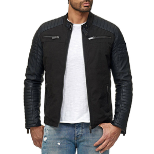 Men's <b>Jackets</b> Leather Sleeve Bomber Baseball Letterman Verity <b>Jackets</b> - Product Image 1