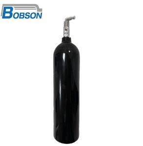 Cilindro de CO2 de aluminio para dispensador de refrescos, tanque recargable para Homebrew Kegging, cafetería y restaurante - Product Image 1