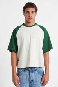 Camiseta Personalizada 100% Algodón 300gsm, Corte Holgado Estilo Hip Hop, Casual para Hombre, Oversize, Lisa, de Manga Larga, con Bloques de Color - Product Image 6