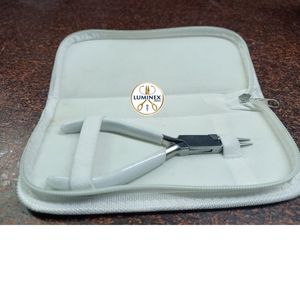 Alicates de punta redonda de acero inoxidable, ligeros, para bricolaje y kit de fabricación de pulseras - Product Image 3