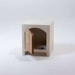 โต๊ะข้างเตียงไม้แวนดาน่า โอไรออน เฮกซา ดีไซน์ทันสมัยแบบมินิมอล ทำจากไม้เนื้อแข็ง - Product Image 3