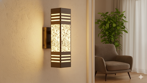 Flush Mount CM Decor 300 lm steel/inox Living Room / Bedroom / Hallway Wall light Viet Nam Auto Cad Layout 3500K (Warm White) - Product Image 5