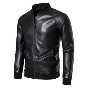 <b>SMART</b> SHINE ENTERPRISES <b>Men</b> Premium Leather <b>Jacket</b> Soft Comfortable Full Zip Casual Durable Regular Fit Winter Quick Dry - Product Image 6