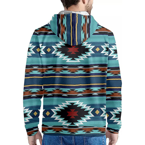 Men's Winter Fleece Hoodie Pullover Thick Embroidery Wholesale Fleece Anti-Shrink Knitted Heavyweight Bleach Wash Cotton Hoodie - Product Image 6