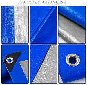 Lona de Polietileno Ecológica y Colorida, Tejido Liso, Impermeable, Resistente al Viento y a los Rayos UV, de Alta Resistencia, Colores Personalizados, para Agricultura, 700D-1500D - Product Image 4