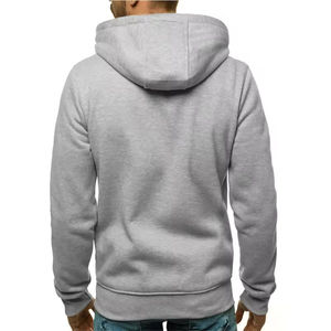 Custom <b>Mens</b> Regular Fit Hoodie French Terry Casual <b>Pullover</b> Streetwear Sweatshirt Wholesale Manufacturer - Product Image 3