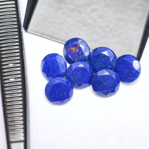 พลอยลาพิส ลาซูลีทรงกลมเจียระไนแบบบริลเลียนท์ - Product Image 4