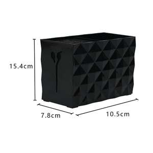 IKZARSA Organizador Profesional de Herramientas para Barbería y Salón, Soporte para Tijeras, Caja de Almacenamiento de Plástico ABS Duradero, Peines de Escritorio Reciclables - Product Image 4