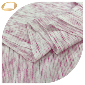 Tissu de lingerie en coton polyester à rayures bicolore - Product Image 3