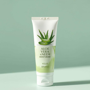Crema Hidratante de Aloe Vera y Neem, Cuidado Herbal de la Piel Hidratante y Antiacné, Fabricante de Productos para el Cuidado de la Piel de Marca Privada OEM - Product Image 6