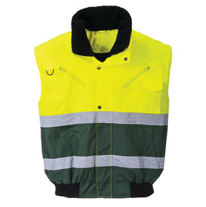 Veste de sécurité pour homme avec fonction imperméable, haute visibilité, propriétés chauffantes en graphène et réfléchissantes - Product Image 4