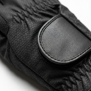 Summer Horse Riding <b>Gloves</b> <b>Warm</b> Leather Windproof Anti-Slip Drawstring Closure Equestrian Outdoor Riding Training <b>Gloves</b> - Product Image 4