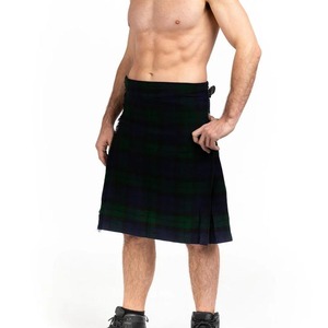 Kilt écossais traditionnel pour homme, jupe Highland, différents motifs tartan, logo personnalisé, quantité en gros, haute qualité - Product Image 2