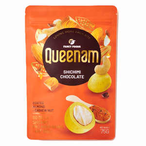 Chocolate Dragee, la Mejor Oferta, Fabricación en Vietnam, 75 g, Chocolate Shichimi con Almendras y Anacardos, Bocadillo de Cacahuates Recubiertos de Chocolate, HALAL, OEM/ODM - Product Image 1