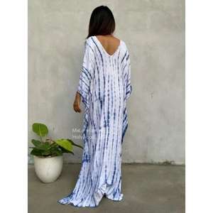 Conjunto coordinado de caftán, kimono, mono, túnica, camiseta y camisa hechos a mano, vestidos maxi, vestidos de preboda, vestidos fluidos y ropa de resort - Product Image 3